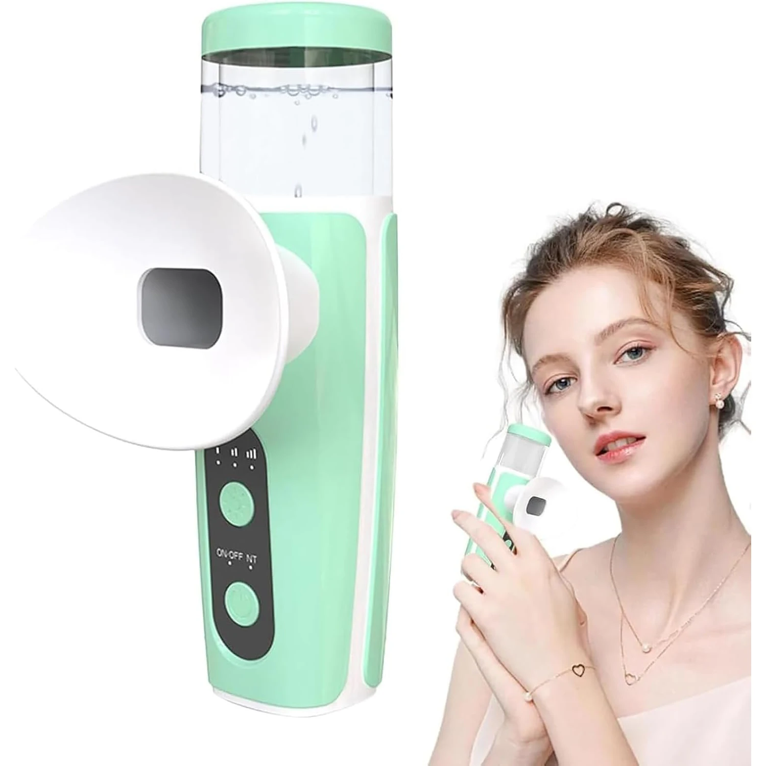 علاج بالبخار للعيون الجافة، بخاخ بخار محمول لتخفيف العين الجافة ودعم الترطيب القابل لإعادة الشحن #1