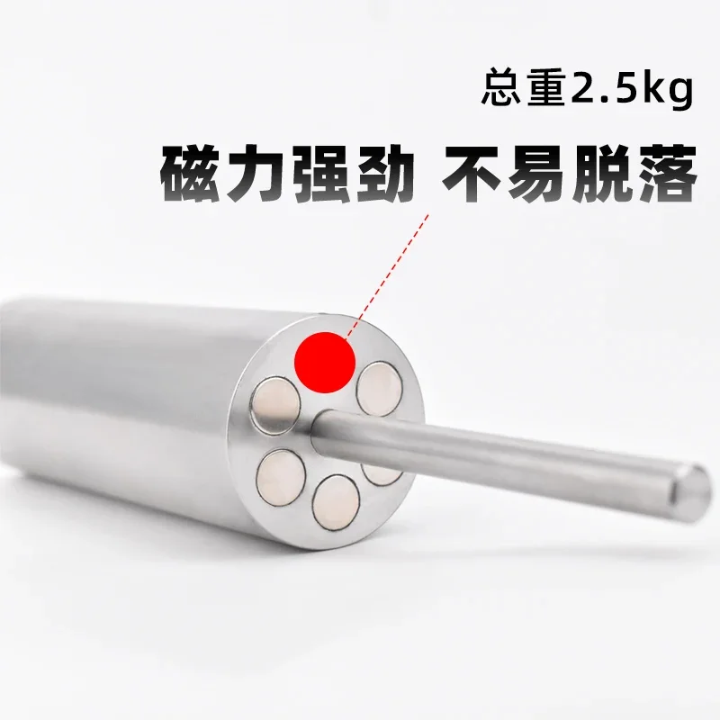 Weight gain latch external barbell piece hard pull stacking auxiliary piece changing counterweight piece adding device