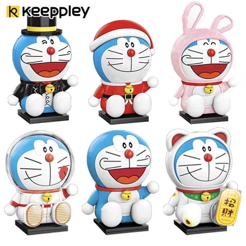 

keeppley Doraemon building block model chubby series Nobita Nobi's friend assembled toy kawaii birthday gift anime peripheral 3