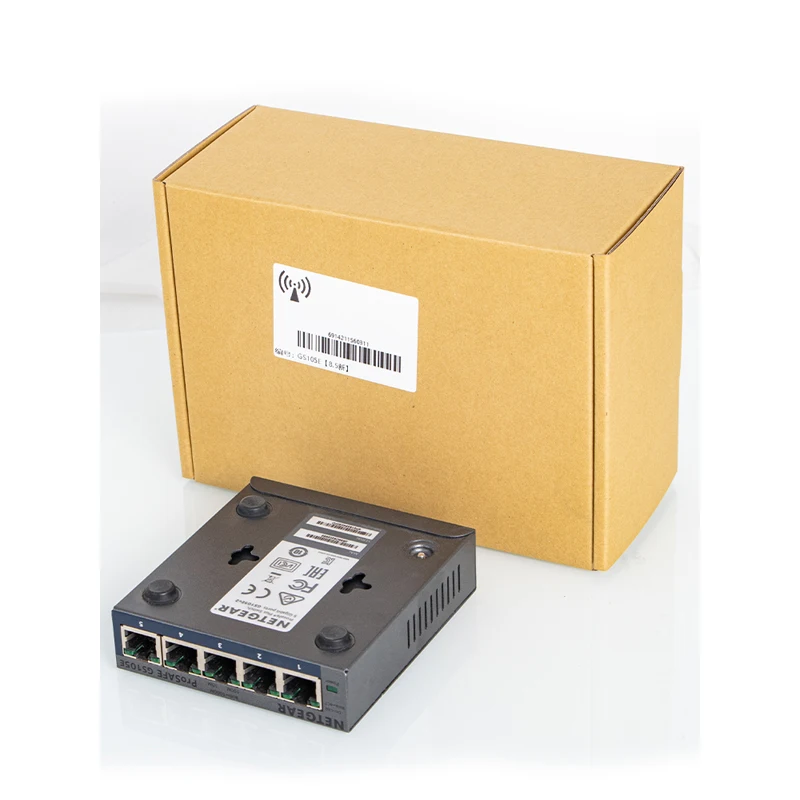 Imagem -05 - Netgear-switches Inteligentes Gigabit Ethernet Switch de Rede Gs105e Prosafe Portas Otimizado Plus