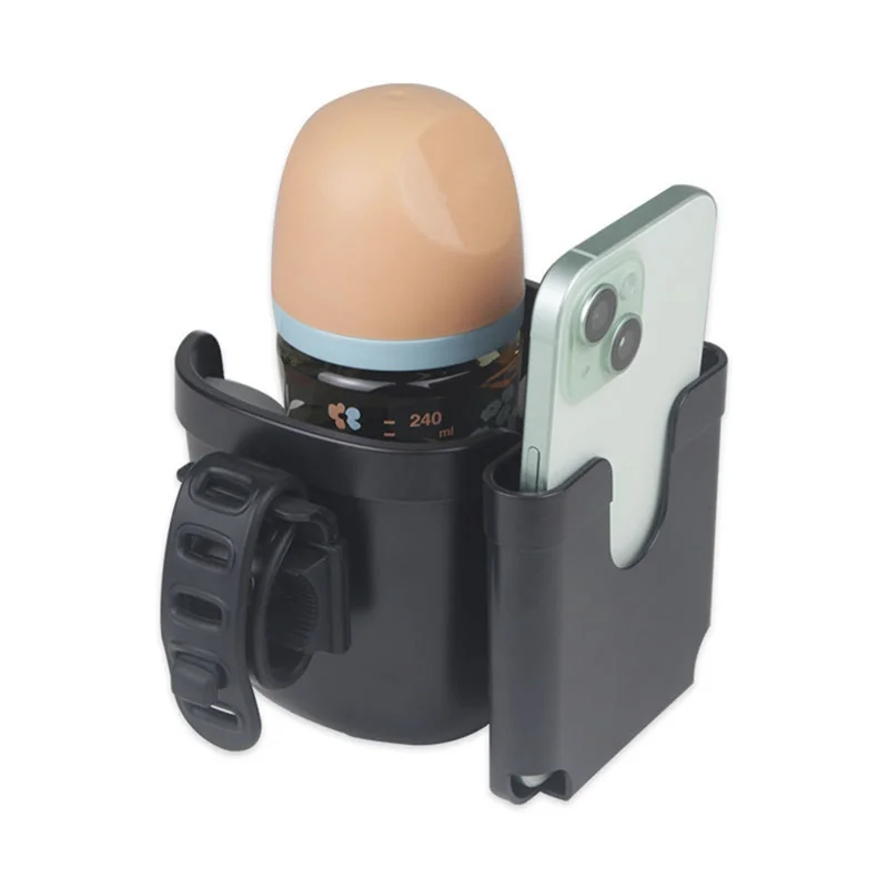 

BEDW-Universal Cup Holder For Baby Stroller, Cup Holder For Mobile Phone, Water Bottle, Cup Holder, Multifunctional Bracket
