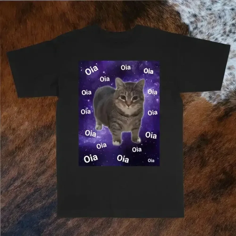 

Женская футболка с забавным принтом кота, арбузный кот, милый кот, повседневный топ с короткими рукавами для любителей домашних животных, любителей юмора