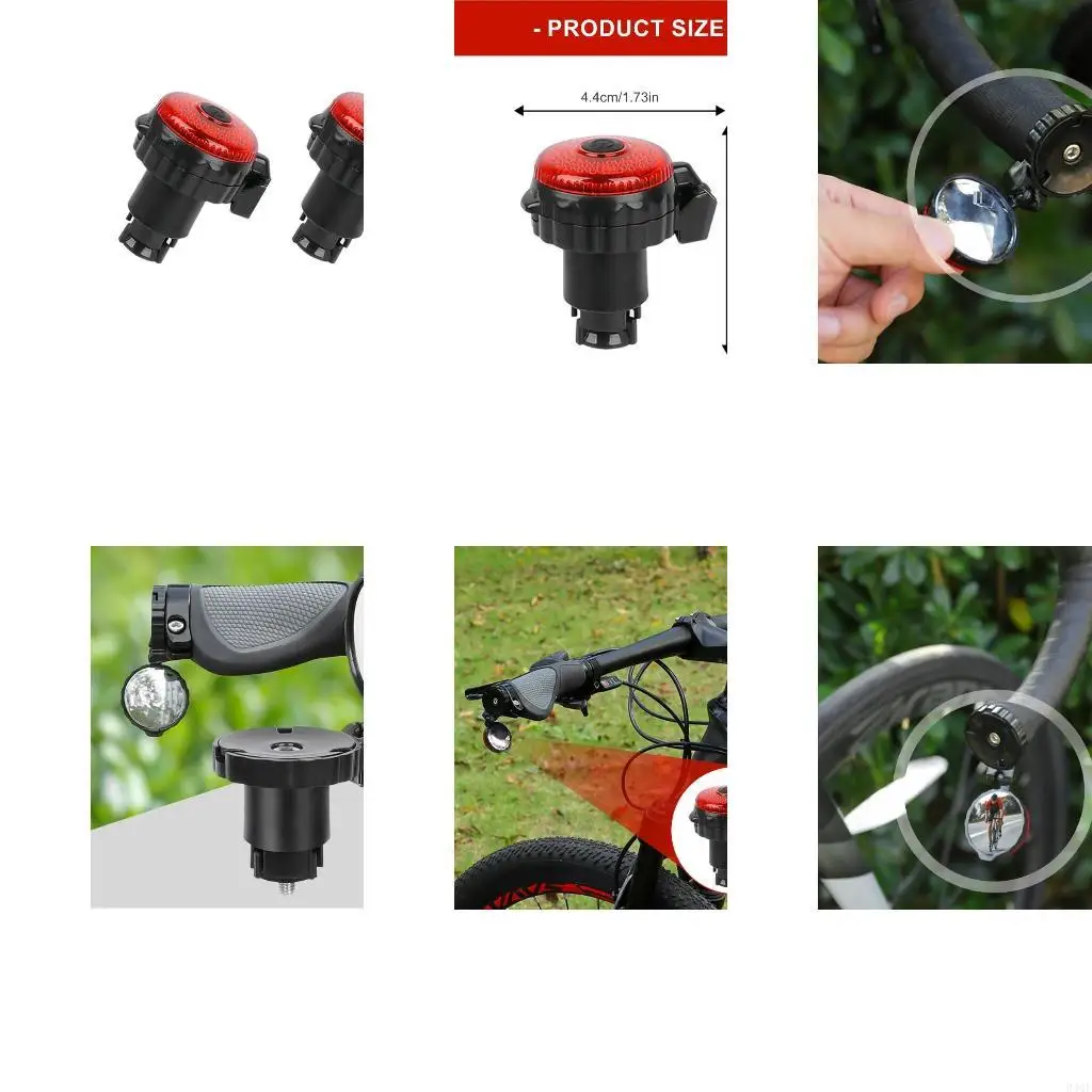 

340F 1PAIR HANDEBARS BIKE MIRROURING широкое направление