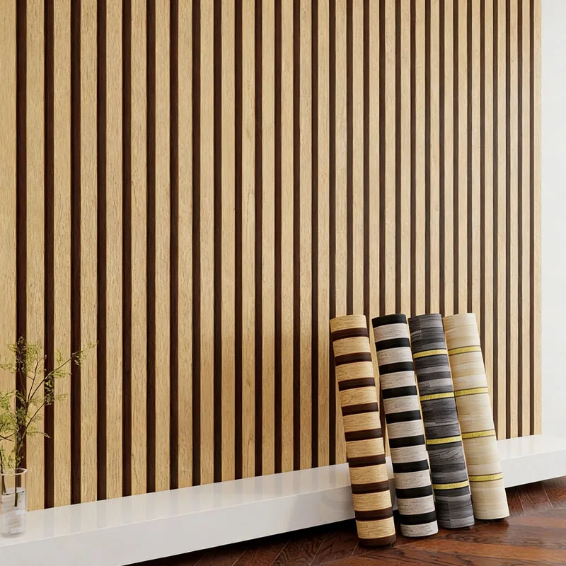 0.45x10m New Grille Wall Sticker Background Wall Decoration Wallboard Self-adhesive Waterproof Thickening Partition Wallpaper