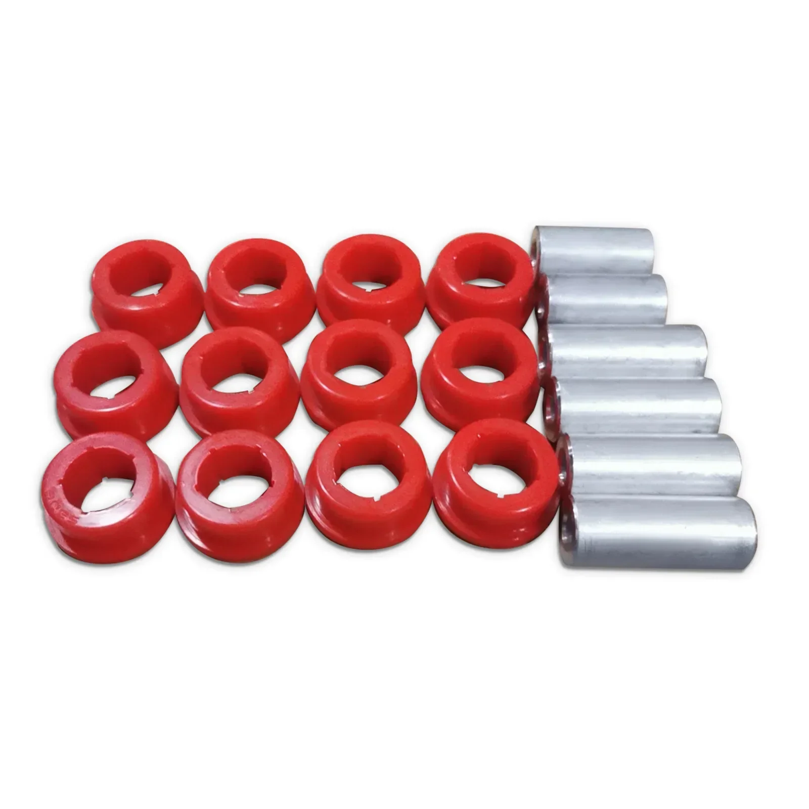 مجموعة أذرع التحكم المتينة من مادة البولي يوريثين والفولاذ لـ 1996-2000 Honda Civic EK Series Red EGPJ-96-00