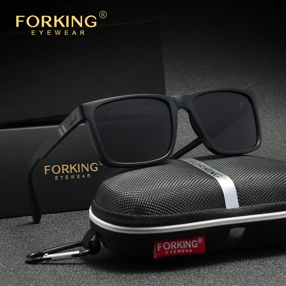 FORKING Polarisierte Herren-Sonnenbrille zum Fahren, Angeln, für Damen, UV400, Outdoor-Sportbrillen, Oculos