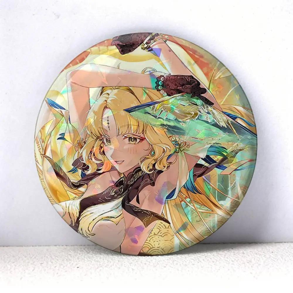 Wuthering Waves WUWA Suisui   75mm 44mm 25mm Accessories Toys Badge Brooch Backpack Hat Pins