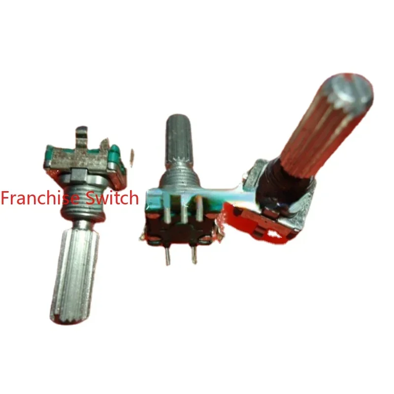 EC11 Encoder Switch 30 Position 15 Pulse With Threaded 22mm Spline