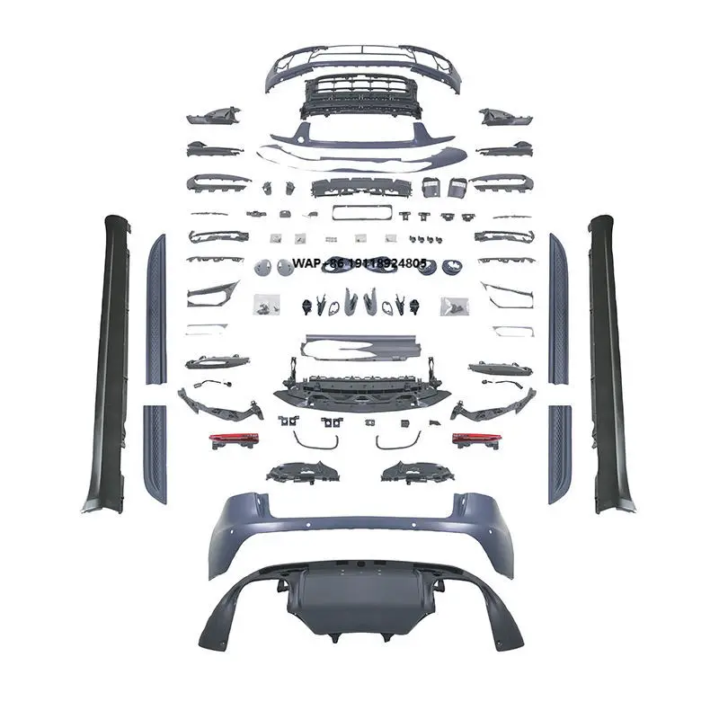 

Front & Rear Bumper for Macan 2014-2023 95B Upgrade OE Bodykit Facelift Auto Parts Made of Plastic