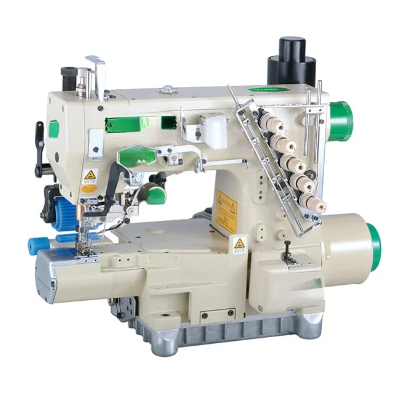 Hot SalesLR 787-EWT(EST)/RP-A/B Direct Drive Cylinder Bed Interlock Sewing Machine With Automatic Trimmer And Rear Puller Device