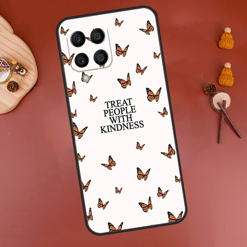 Treat People With Kindness Case For Samsung Galaxy M12 M32 M52 M30s M20 M21 M31 M51 M13 M23 M33 M53 M14 M34 M54 Cover