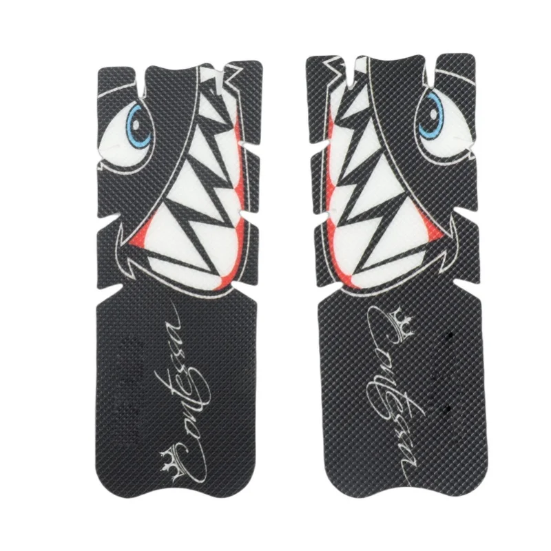 

1 пара защитных наклеек для велосипедных шатунов, устойчивых к царапинам, легких, стильных, для защиты рукояток шатунов велосипеда