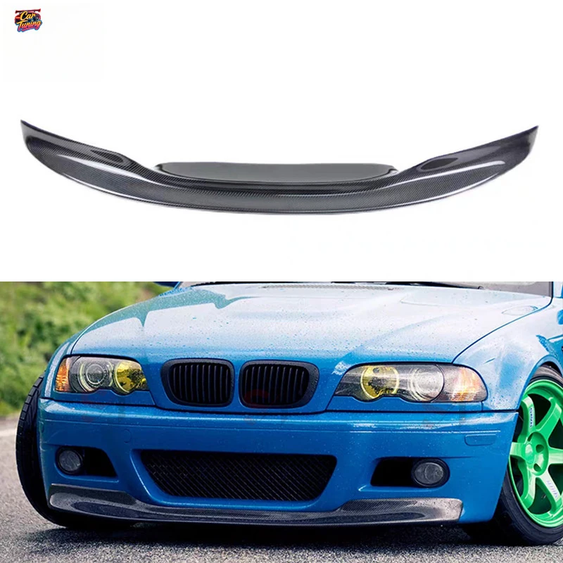 

Suitable for BMW 3 Series E 2.3kg door carbon fiber modification diffuser front spoiler lower lip car body kit