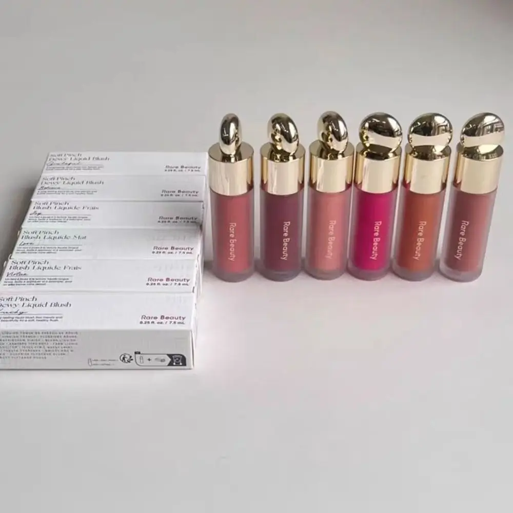 ใหม่ 7.5ml ลิปสติก Blush Cream Moisturizing Waterproof Face Shadow Blusher Watery Light ผลิตภัณฑ์แต่งหน้าของขวัญ