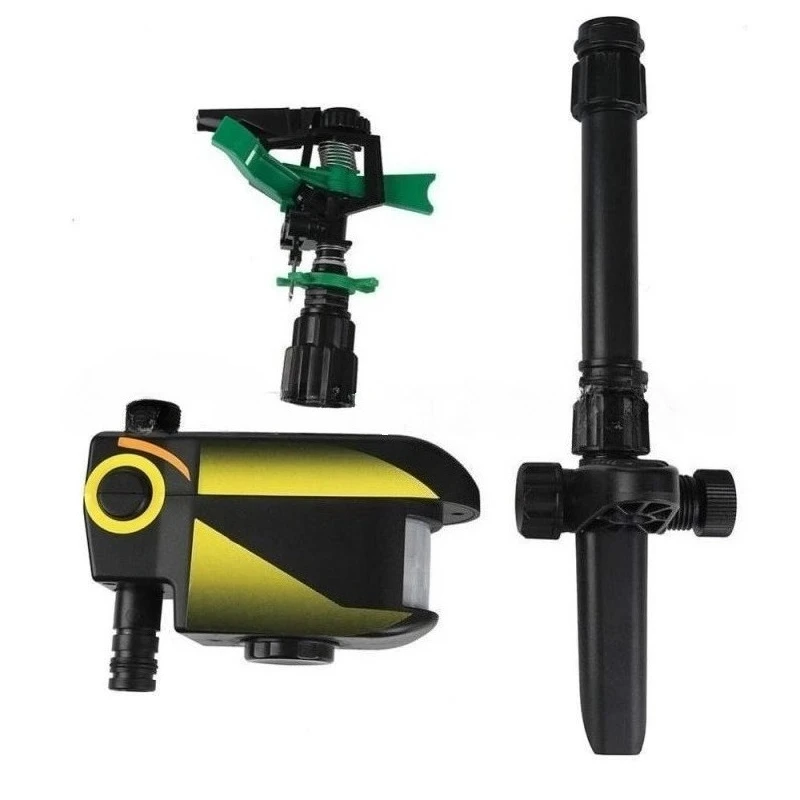 2025Solar Outdoor Motion Activated Sprinkler Pest Control Repellent-ระเบิดแมว,สุนัขสปริงเกลอร์น้ําสัตว์Repeller