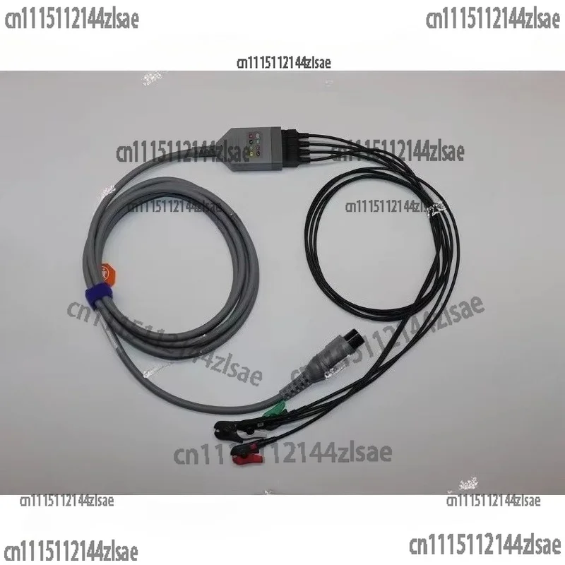 Radiolucent ECG Lead Wire 4-Lead Carbon Fiber For CT X-Ray Monitoring Compatible With 7800 7600 590442