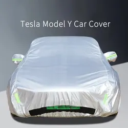 Special Car Tesla Model Y Car Clothing Cover All Car Waterproof Sunscreen Sunshade and Dustproof Car Cover