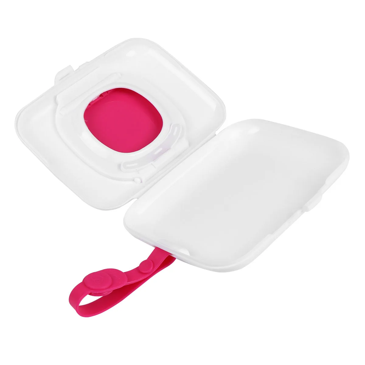 

Portable Wipes Case Reusable Eco-Friendly Plastic Lightweight Wipes Holder for Diaper Bag Stroller Outdoor Travel