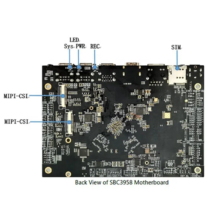 4GB DDR4 32GB EMMC rockchip rk3399 sbc single board computer android 3399 linux system motherboards with 10/100M/1000M Ethernet