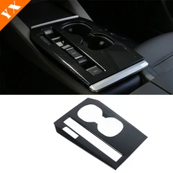 Accessori Auto Car Central Console Gear Shift Board Panel Cover Trim Carbon inossidabile per Citroen C5X 2021-2023