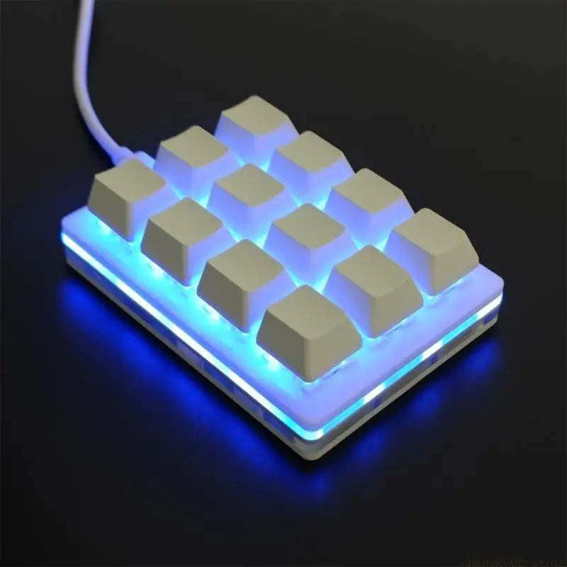 Handed Mechanical Keyboards with Programmable Hotkeys and Type C Cable