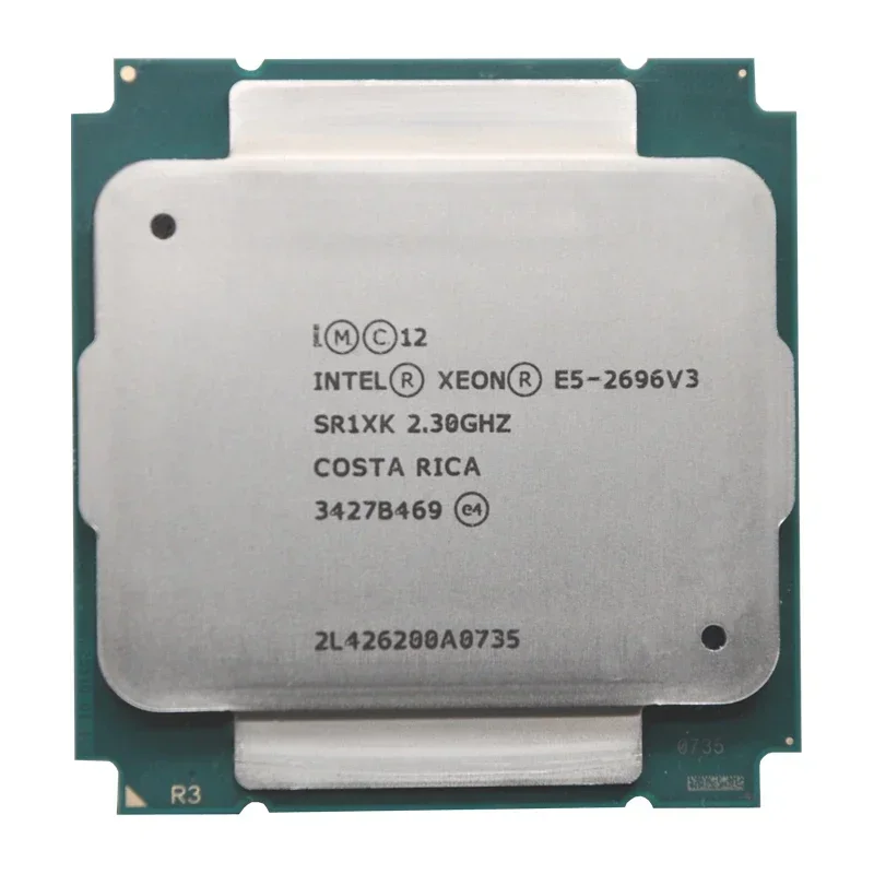 2,3 GHz Sever Procesor CPU LGA 2011-3 E5 2696 V3 2666 2673 2676 2678 2680 2699 2690 2686 V3 V4 CPU do Xeon E5