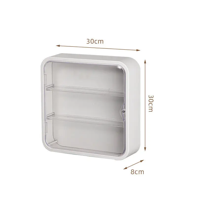 Doll Toy Storage Box Figures Stand Dust Display Proof Doll Storage Wall Mounted Showcase Clear Acrylic Jewelry Figures Blind Box