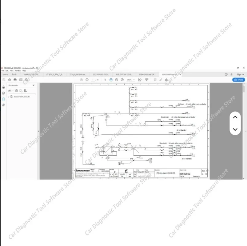 

Новинка 2026 года: Горячая продажа для Jungheinrich JETI SH 4.37 (07.2024) | Руководства по обслуживанию погрузчиков и электрические/гидравлические схемы (установка на один компьютер)