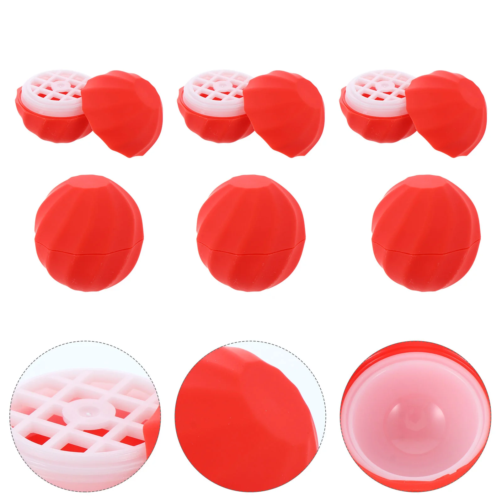 

10 Pcs Small Spherical Lipstick Case Travel Kids Gloss DIY Making Kit Plastic Lipsticks Tubes