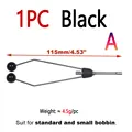 1pc Black A