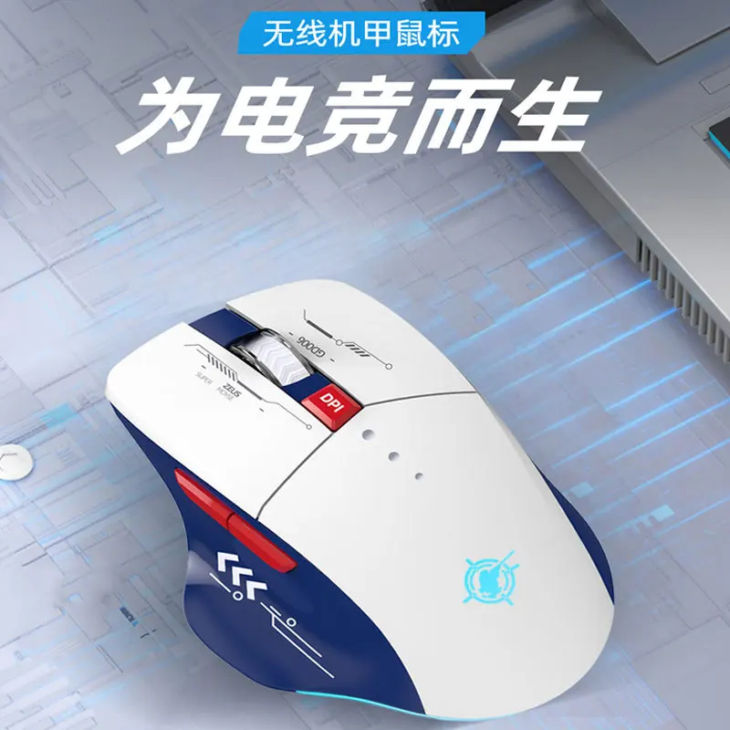 Draagbare 2.4G Raton Inalambrico Draadloze Bluetooth Muis Stil Opladen Gaming Esports Notebook Office Muizen