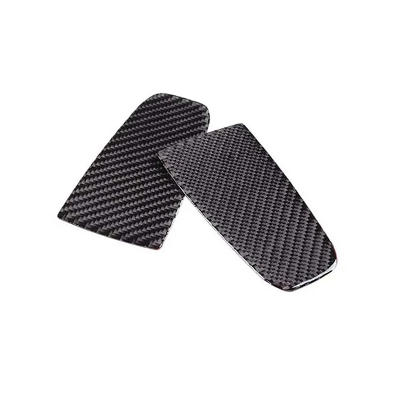 For Mercedes-Benz C-Class W206 2022 2023 Soft Carbon Fiber Car Seat Headrest Cover Trim Sticker Interior Accessories