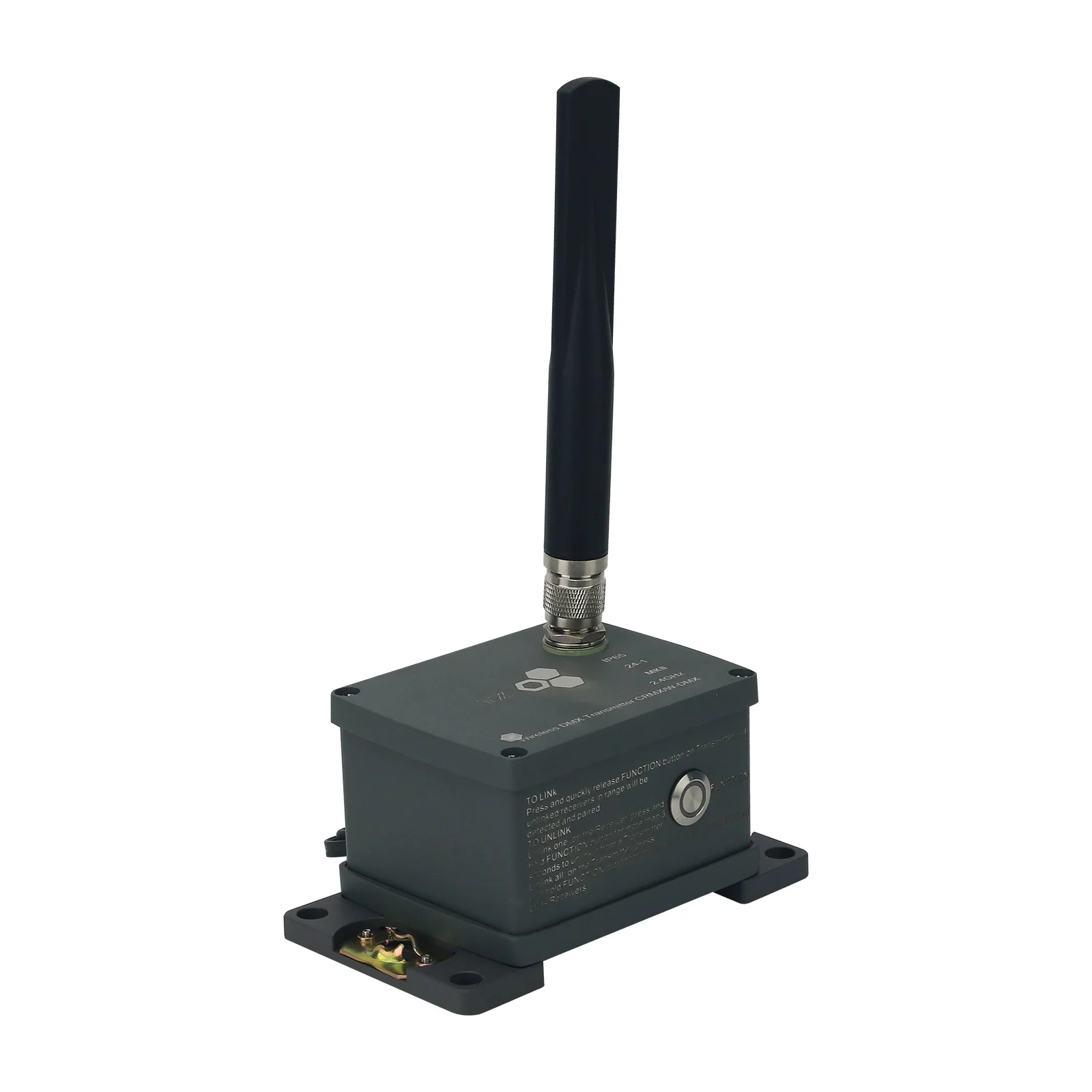 100MW 500-meter Waterproof Wireless DMX512 Transmitter TX / 2.4GHz Receiver  DMX Wireless RX  for Stage Lighting