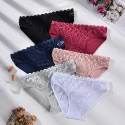 Women's Panties Set Fashion Striped Thongs Soft Cotton Underwear Sexy Lingerie Sports Breathable G-Strings Cozy Panties Girls