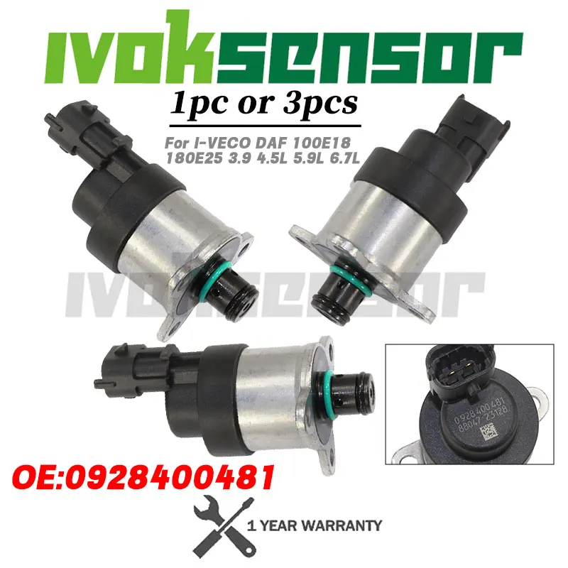 

Новый 1/3 шт. 0928400481 0928400638 регулятор топливного насоса SCV клапан для I-VECO DAF 100E18 180E25 3,9 4,5 л 5,9 л 6,7 л 2000-2014 4937597