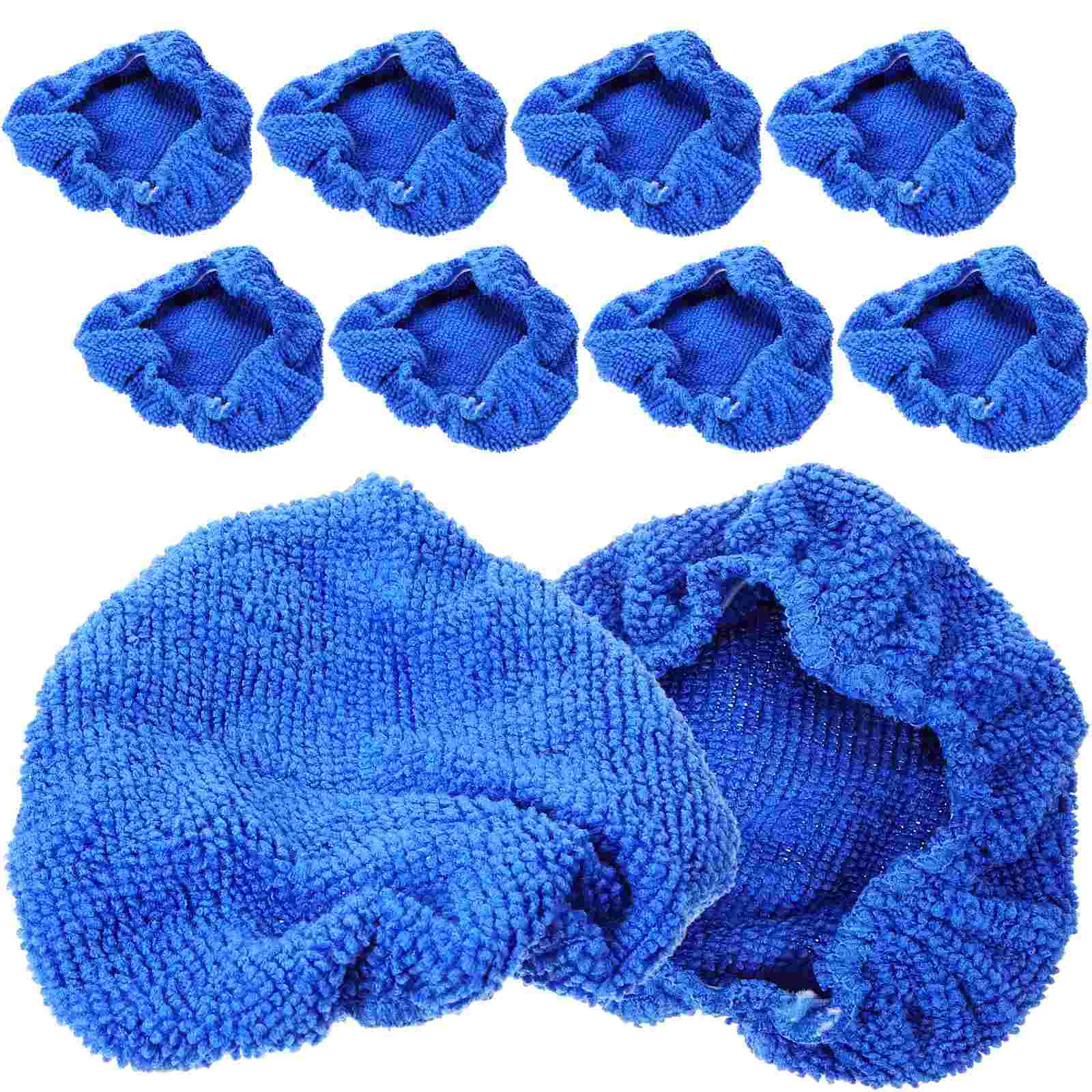 

10 Pcs Car Windshield Cleaning Tool Glass Cleaning Brush Set Windshield Cleaner Replacement Cloth Car Tool Microfiber Reusable