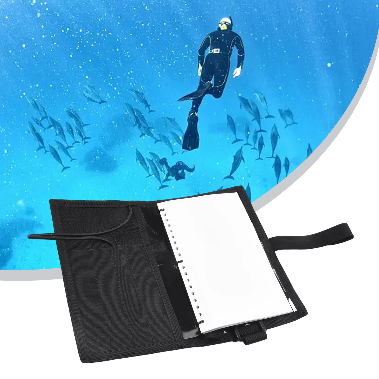 Scuba Diving Wet Note Wetnotes Book With Refill 50 Pages Waterproof Paper Underwater Write Papers Water Sports Accessories