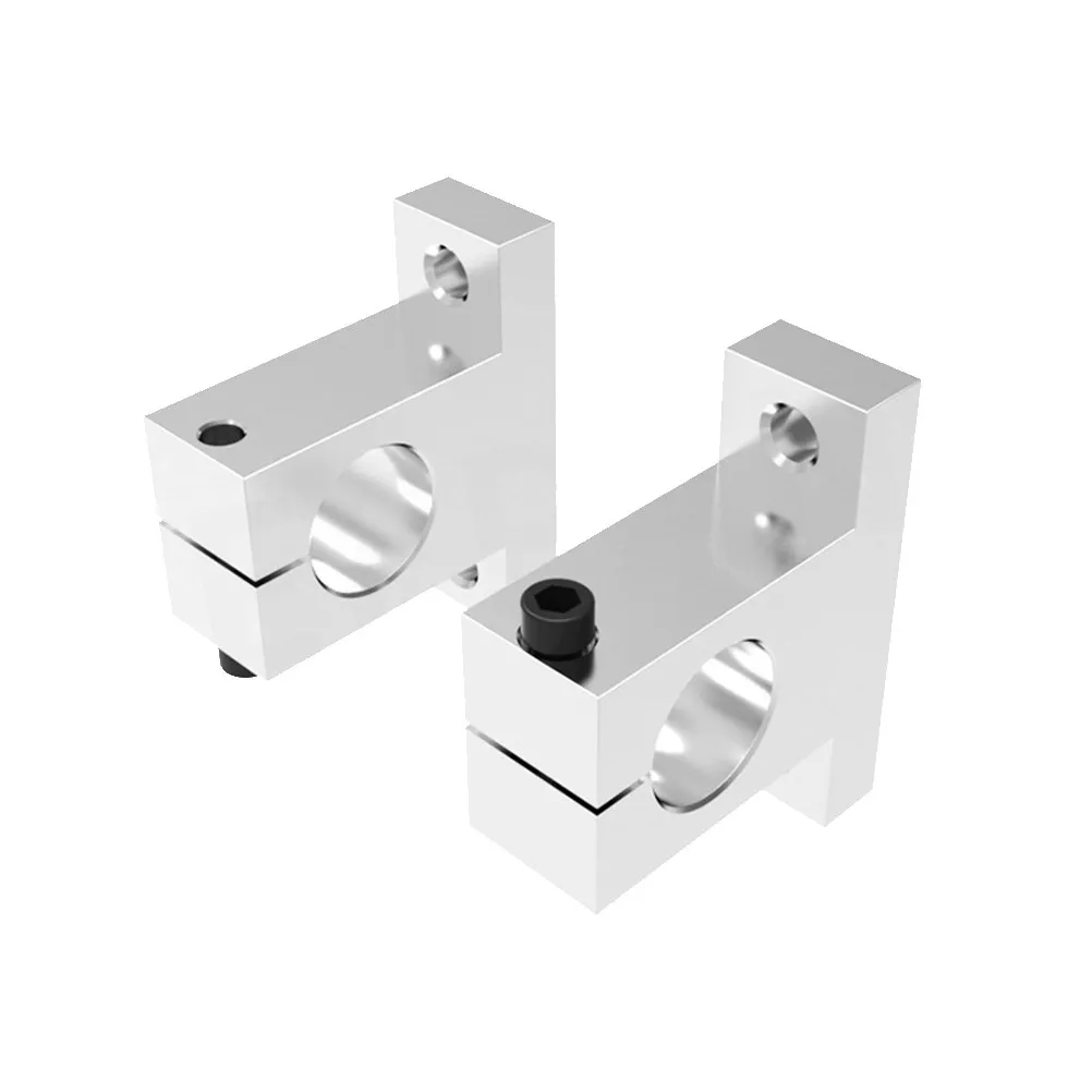 

4Pcs Premium 3D Printer Light Shaft Support Bracket with Stable High-Temp Shrinkage Performance for Linear Rail Guide