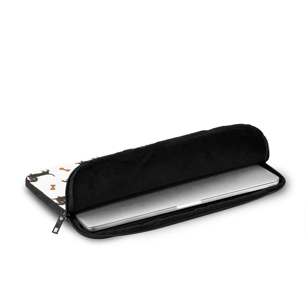 Black And Tan Dachshund Sausage Dog Notebook Laptop Bag Case Pouch For Macbook Air Pro Tablet Shockproof Case Bag - view 6