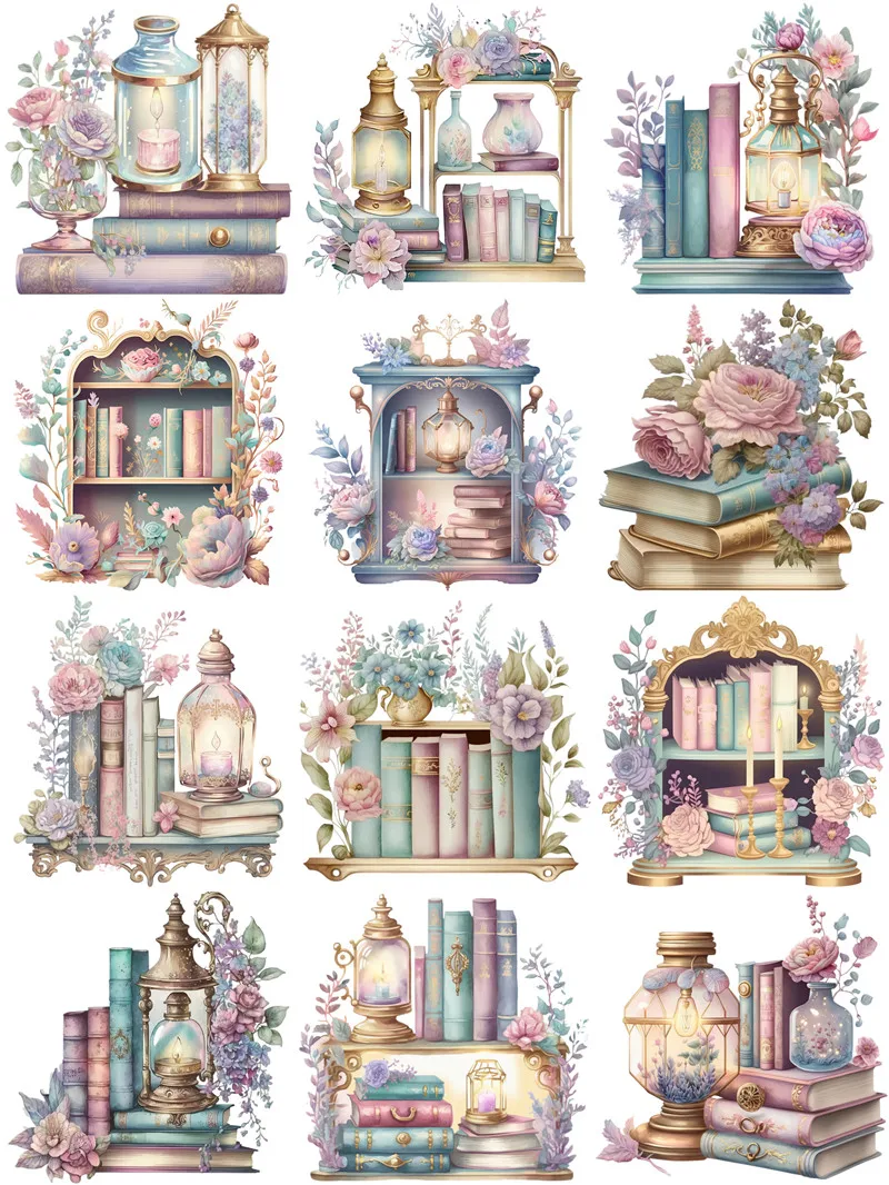 Fantasy Book Stickers Crafts And Scrapbooking stickers kids toys book Decorative sticker DIY Stationery