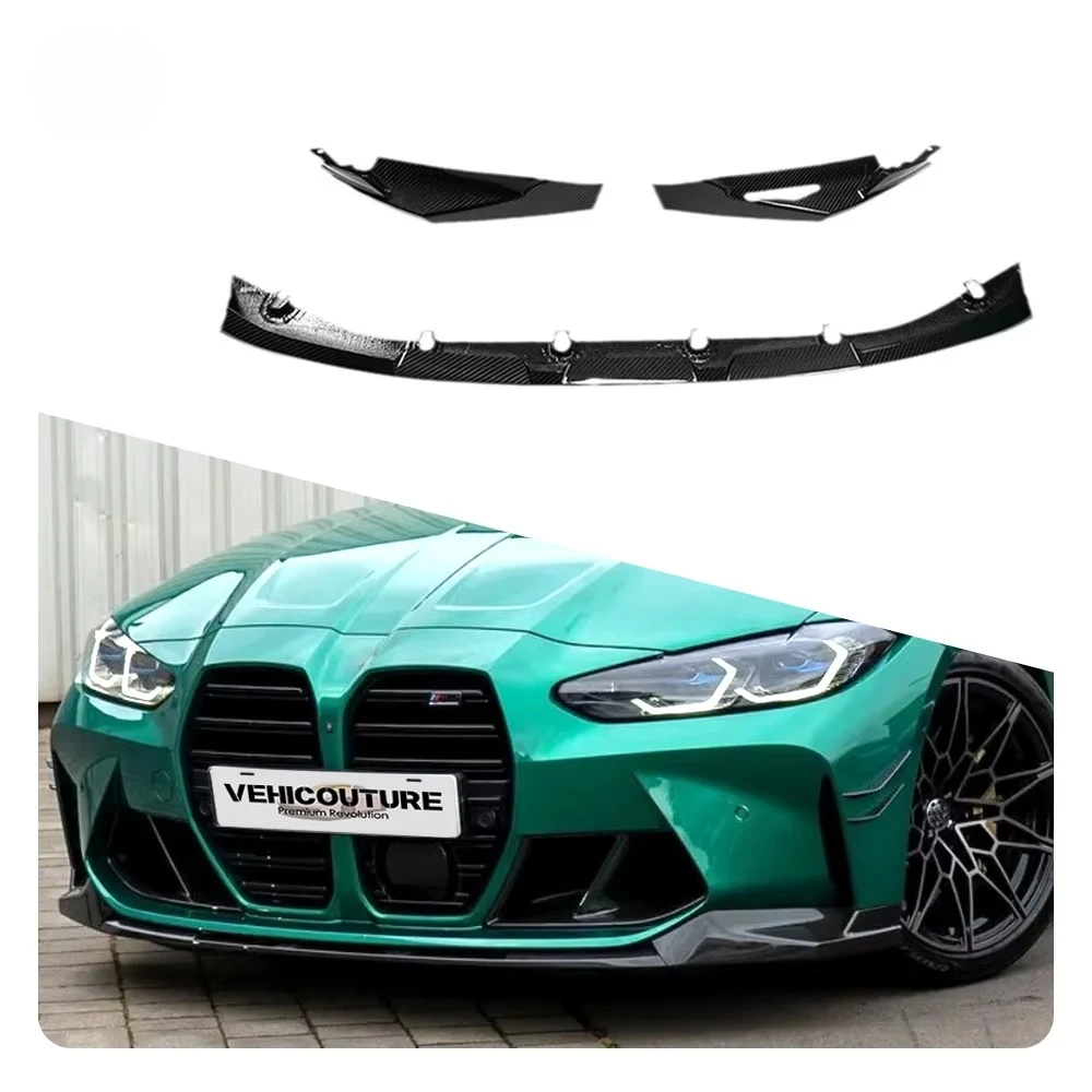 

Upgrade Carbon Fiber Front Lip Original Model Car Exterior Parts Body Kit Front Bumper Lip for M4 G82 M3 G80