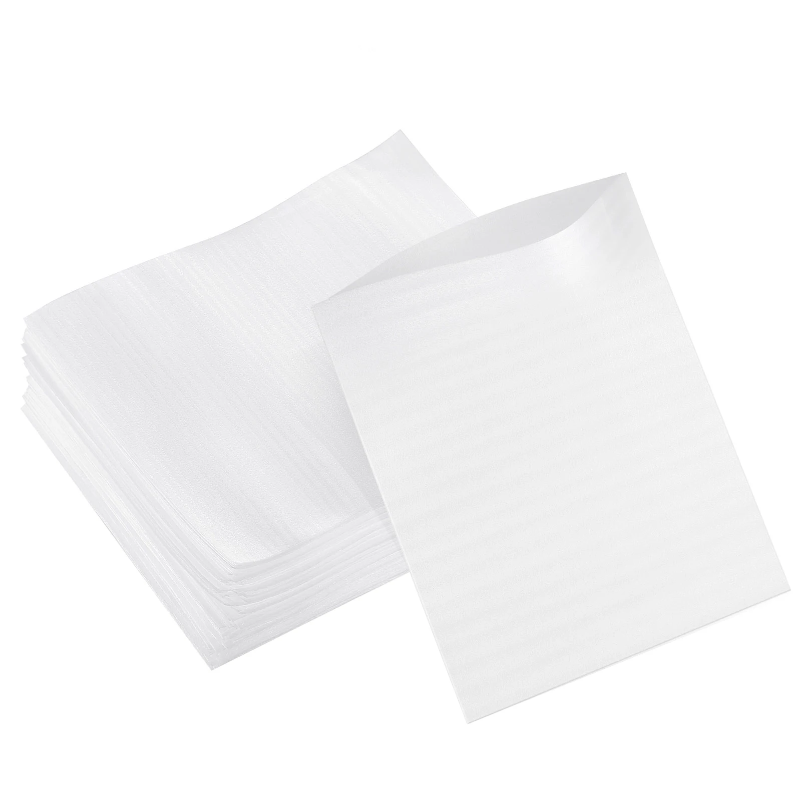 

100 Pcs Laminated Pearl Cotton Bag Thick Cushion Wraps for Dishes Glasses China Picture Frames Furniture Edges Moving Supplies