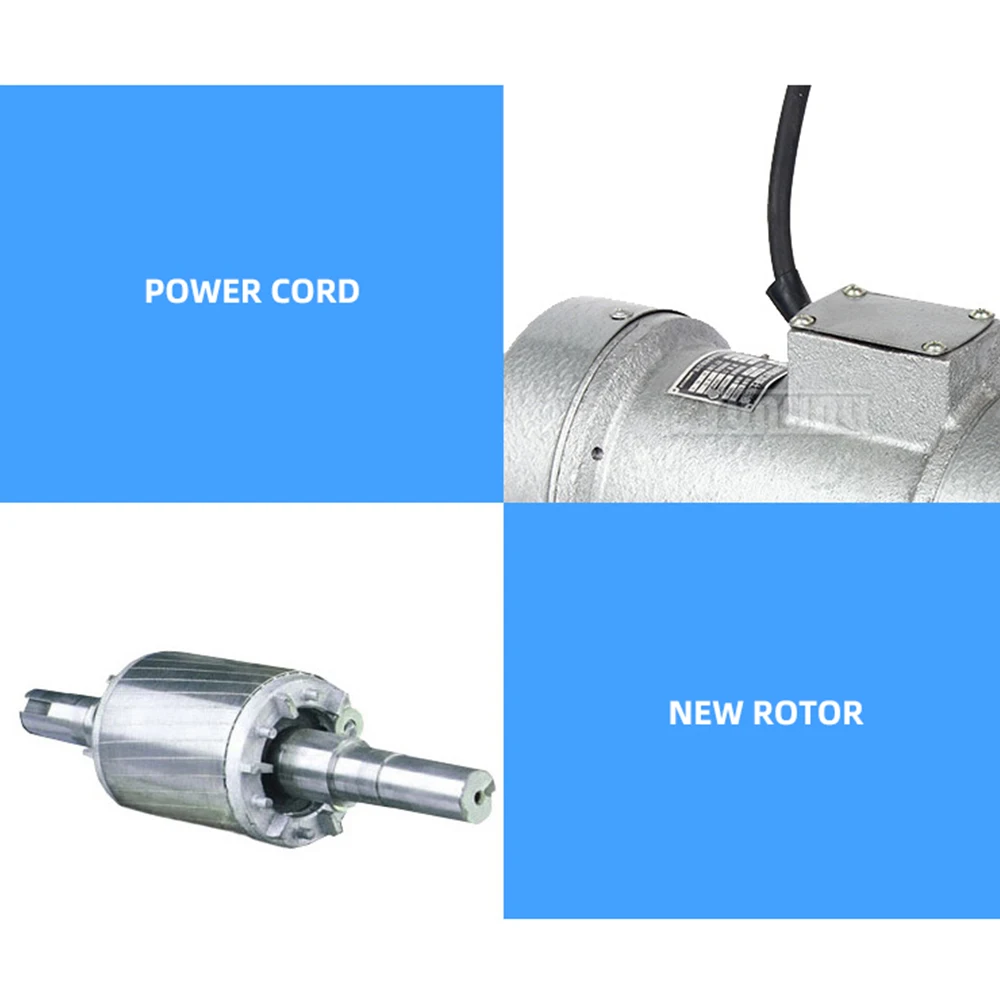 280W Flat Attached Concrete Vibrator Vibration Machinery for Building Construction Tools
