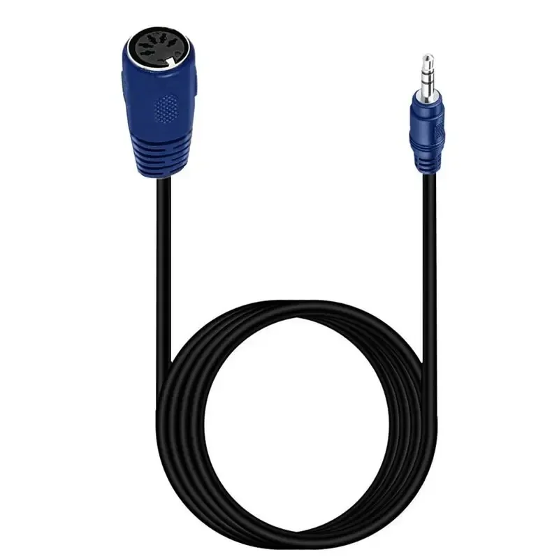 DC3.5mm męski kolanko do DIN 5P żeński adapter audio Adapter MIDI Audio MIDI DIN 5PIN kabel połączeniowy 0.5M 1.5M 3M