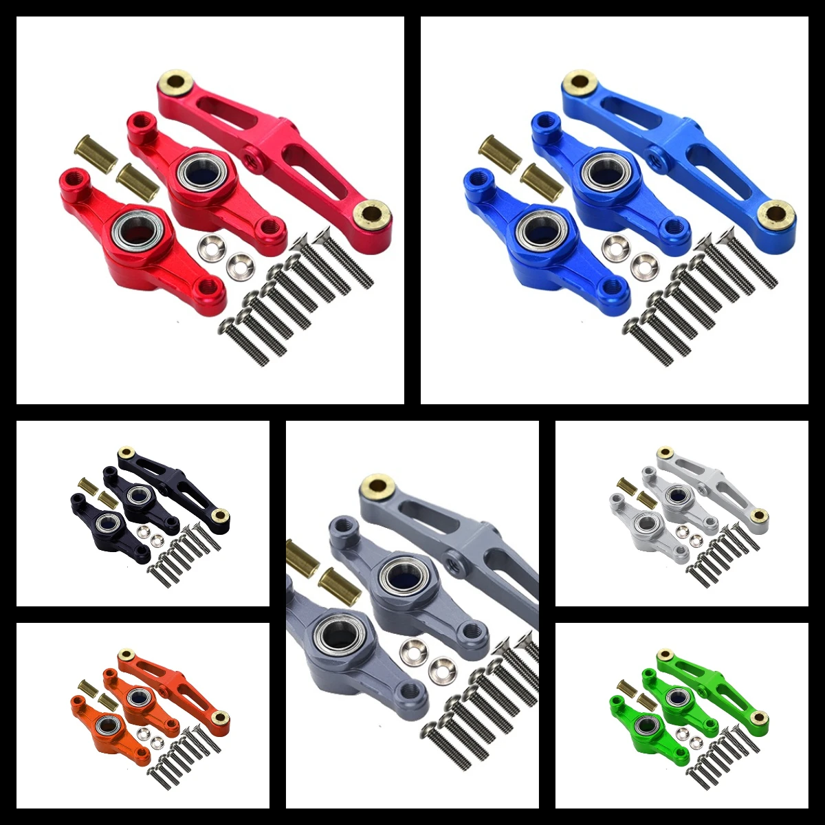 

GPM Aluminium Steering Assembly With Bearing For TAMIYA TT02