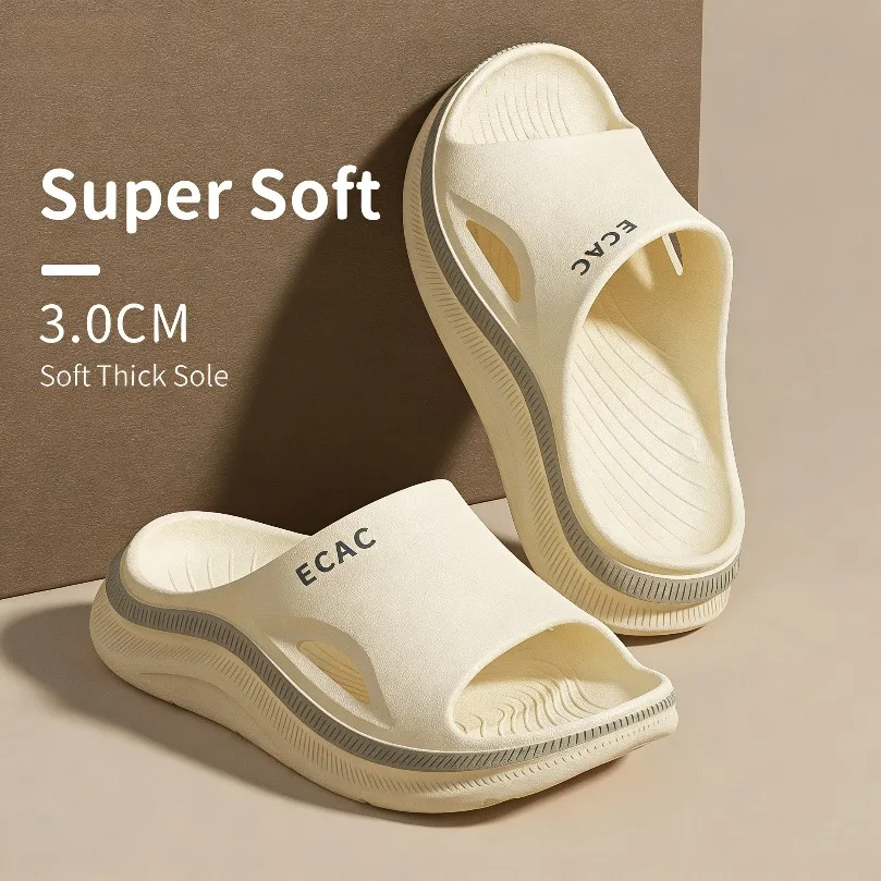 House Slipper Woman Platform Cloud Summer Sandal Men Flip Flops Beach Non Slip Home Sport Shoes Rubber Sneaker Female Male Thick