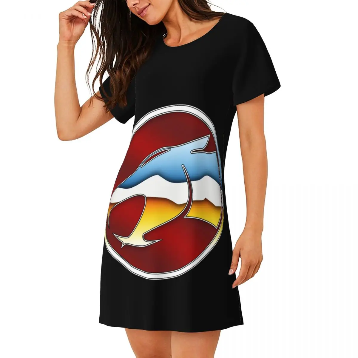 Camicie da notte personalizzate Thundercats Cartoon Anime per viaggi a dormire Abito da pigiama allentato Camicia da notte morbida Indumenti da notte