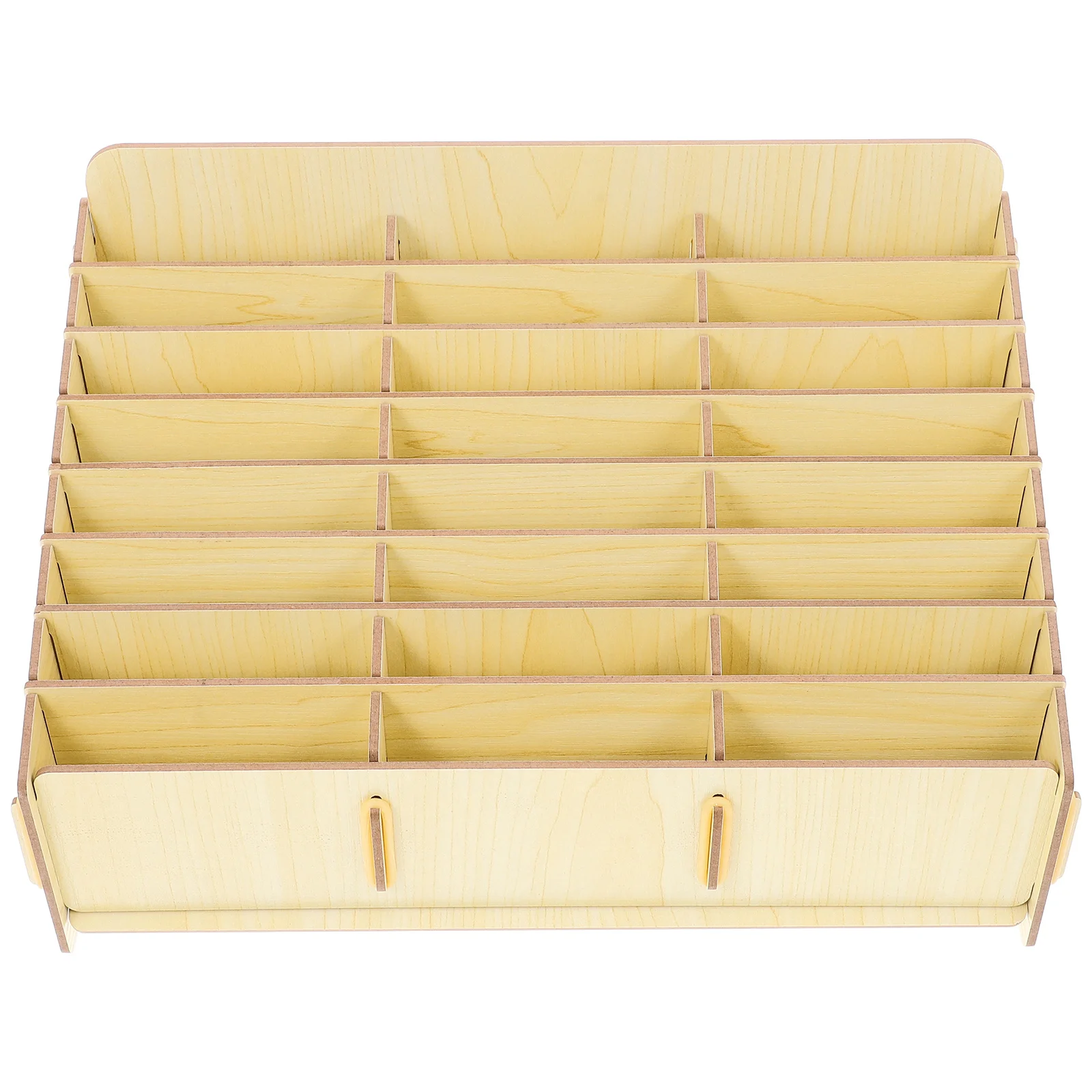 

Mobile Phone Storage Box Solid Wood Desktop Organizer Classroom Office School Use Detachable Cell Phone Holder Rack Usb