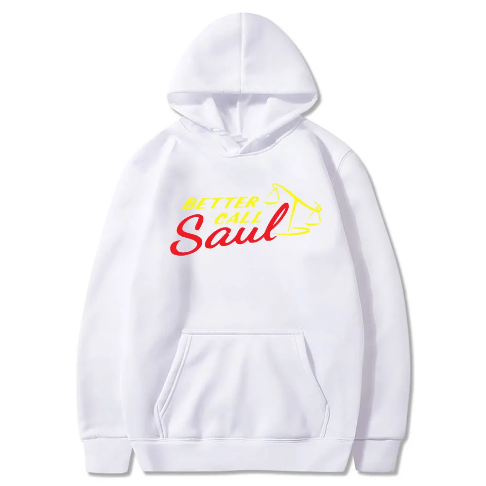 TV Show Breaking Bad Hoodies Men Women Pullover Better Call Saul Logo Printed Sweatshirts Oversized Round Neck Streetwear