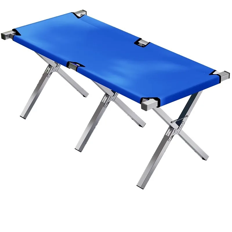 

Сверхмощные алюминиевые растяжки для сна, походная кровать для облегчения катастрофа и аварийно-спасательная складная кровать, портативные походные кроватки